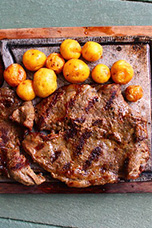 meat and potatoes